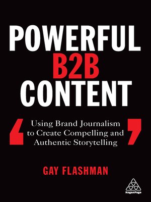 cover image of Powerful B2B Content